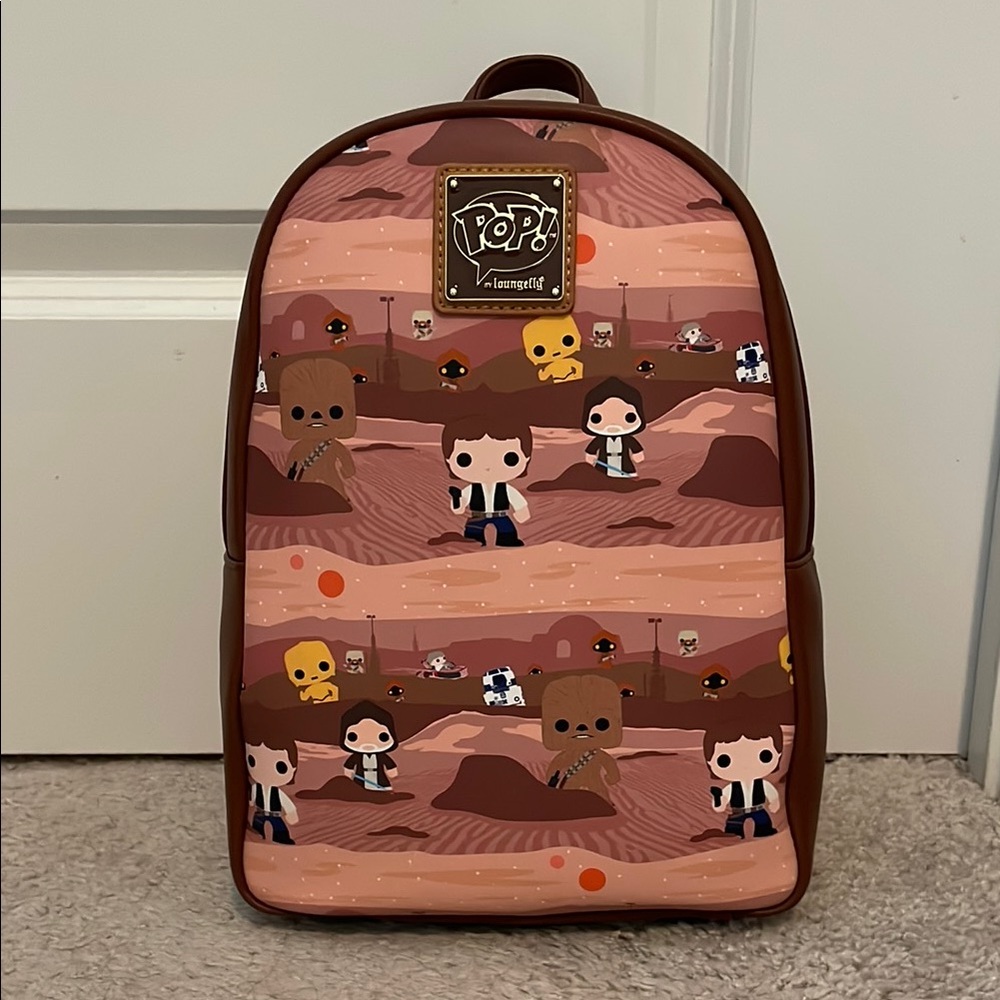 NWT Pop! Loungefly Star Wars Tatooine mini backpack